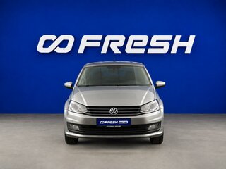 2018 Volkswagen Polo V Рестайлинг, серебристый, 1077077 рублей, вид 3