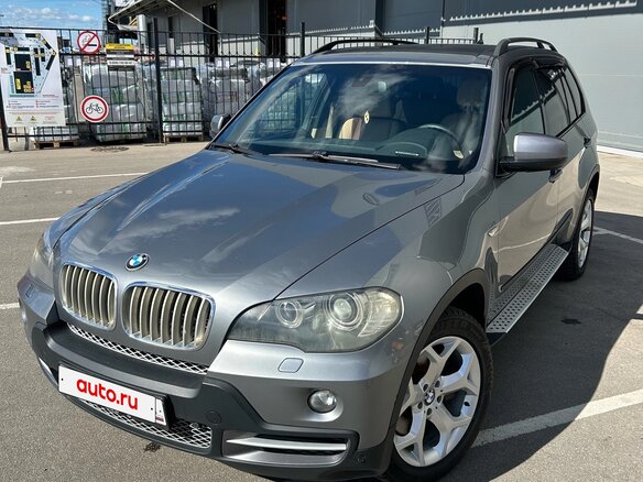 2008 BMW X5 3.0sd II (E70), серый