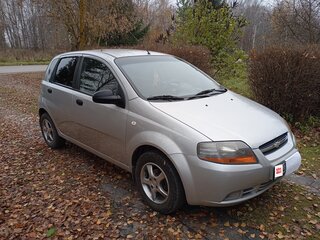 2006 Chevrolet Aveo I, серебристый, 330000 рублей, вид 3