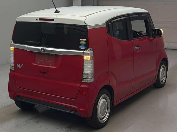 2016 Honda N-BOX I Рестайлинг, пурпурный, 670000 рублей - вид 1
