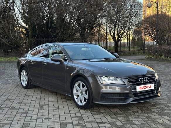 2012 Audi A7 S-tronic I (4G), коричневый, 2350000 рублей - вид 1