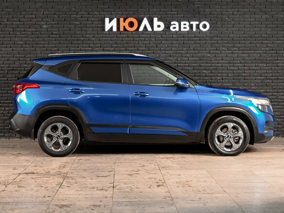 2021 Kia Seltos I, синий, 2000000 рублей - вид 8