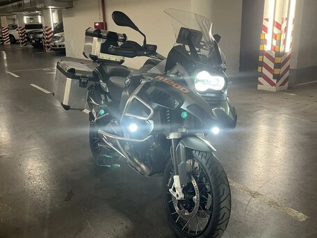 2015 BMW R 1200 GS Adventure, зелёный, 1320000 рублей, вид 4