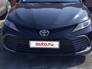 2022 Toyota Camry VIII (XV70) Рестайлинг, чёрный, 2505800 рублей, вид 1
