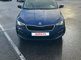 2021 Skoda Rapid II, синий, 1600000 рублей, вид 3