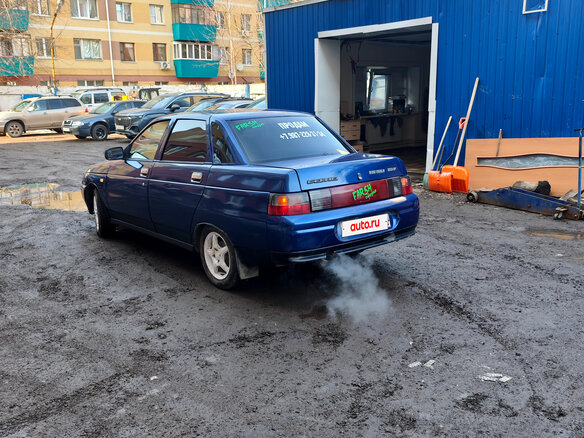 2002 Lada (ВАЗ) 2110, синий, 149997 рублей - вид 9
