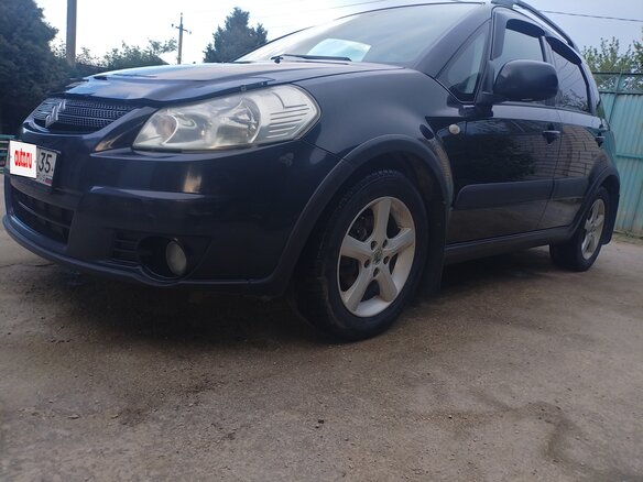 2008 Suzuki SX4 I (Classic), чёрный, 710000 рублей - вид 17