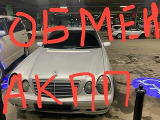 2000 Mercedes-Benz E-Класс 240 II (W210, S210) Рестайлинг, серебристый, 370000 рублей, вид 2