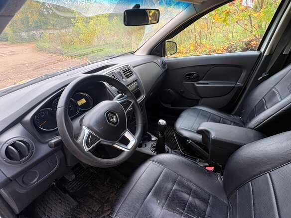 2019 Renault Logan II Рестайлинг, белый, 380000 рублей - вид 7