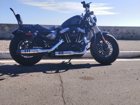 2016 Harley-Davidson Forty-Eight, чёрный, 950000 рублей, вид 4