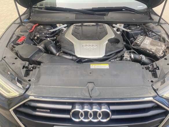 2018 Audi A7 55 TFSI II (4K), синий, 3849000 рублей - вид 12