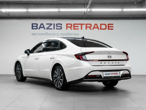 2021 Hyundai Sonata VIII (DN8), белый, 2275000 рублей - вид 6