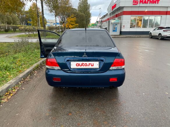 2007 Mitsubishi Lancer IX Рестайлинг, синий, 310000 рублей - вид 4