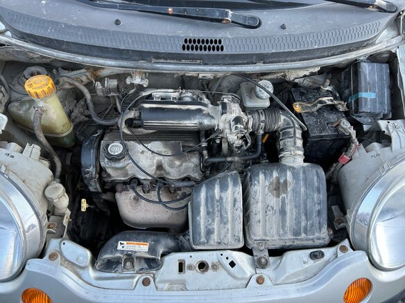 2007 Daewoo Matiz I Рестайлинг, серебристый, 150000 рублей - вид 8