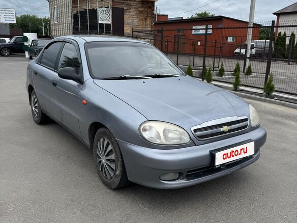 2007 Chevrolet Lanos I, серебристый - вид 2