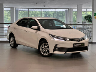 2016 Toyota Corolla XI (E160, E170, E180) Рестайлинг 1, белый, 1463000 рублей, вид 3