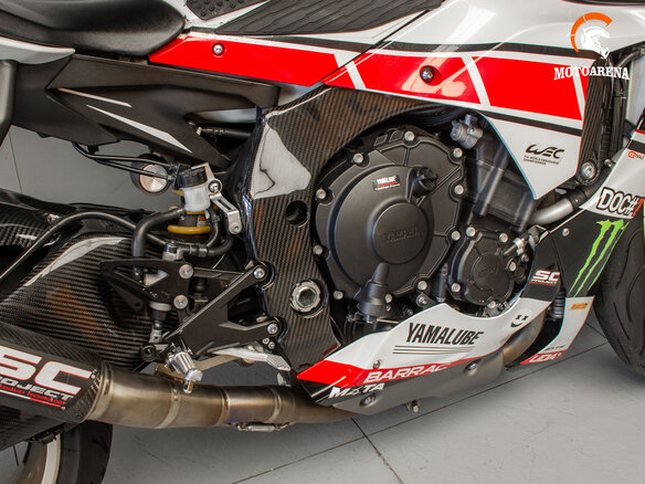 2021 Yamaha YZF-R1, красный, 1803132 рублей - вид 15