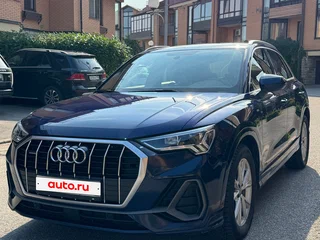 2021 Audi Q3 40 TFSI II (F3), синий, 1950000 рублей, вид 2
