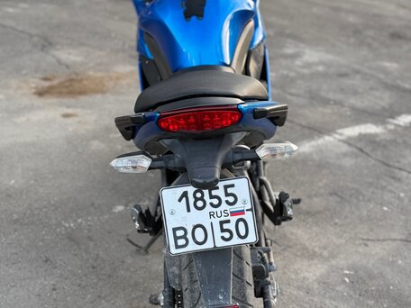 2012 Kawasaki ER-4F (Ninja 400R), синий, 420000 рублей, вид 4