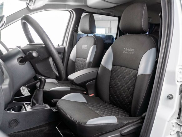 2021 Lada (ВАЗ) Largus Cross I Рестайлинг, белый - вид 12