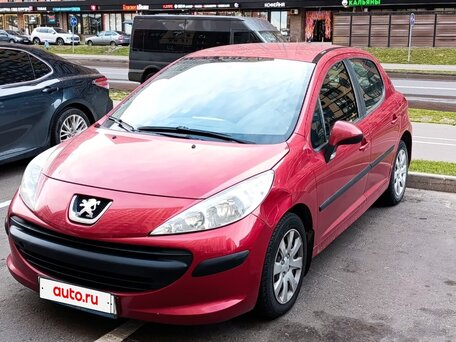 2008 Peugeot 207 I, красный, 430000 рублей, вид 1