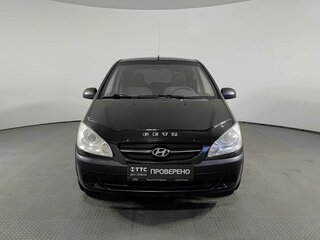 2007 Hyundai Getz I Рестайлинг, чёрный, 415000 рублей, вид 2