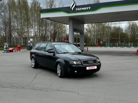 2001 Audi A6 II (C5) Рестайлинг, чёрный, 495000 рублей