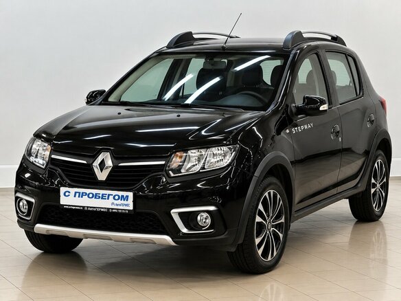 2015 Renault Sandero Stepway II, чёрный