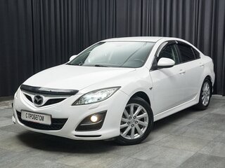 2011 Mazda 6 II (GH) Рестайлинг, белый, 899000 рублей, вид 1