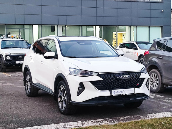 2022 Haval F7 I Рестайлинг, белый, 1969000 рублей - вид 1