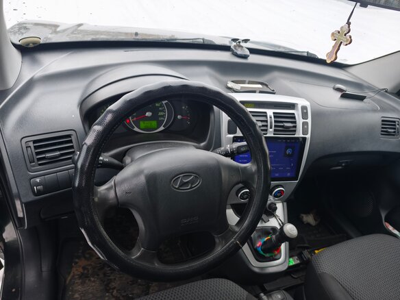 2008 Hyundai Tucson I, зелёный, 900000 рублей - вид 5
