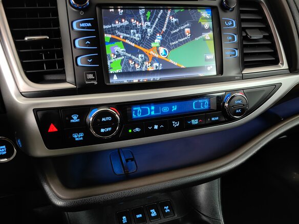 2014 Toyota Highlander III (XU50), чёрный, 2686000 рублей - вид 18