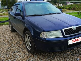 2008 Skoda Octavia I (A4) Рестайлинг, синий, 440000 рублей, вид 1