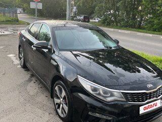 2018 Kia Optima IV Рестайлинг, чёрный, 1600000 рублей, вид 2