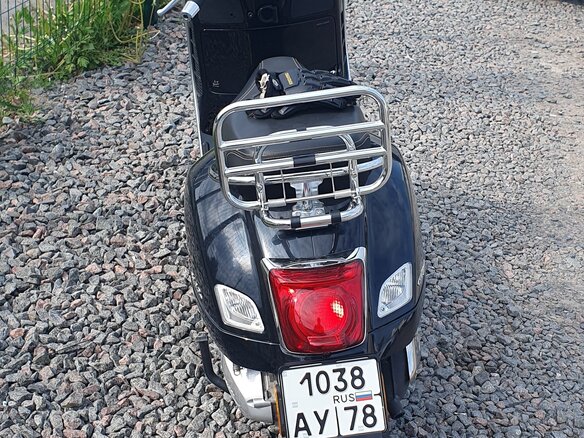 2020 Vespa GTS 300, чёрный, 625000 рублей - вид 4