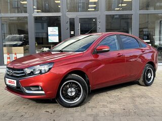 2021 Lada (ВАЗ) Vesta I, красный, 1095000 рублей, вид 1
