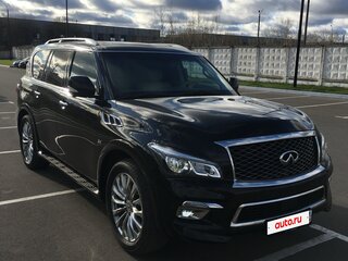 2015 Infiniti QX80 I Рестайлинг, чёрный, 3000000 рублей, вид 2