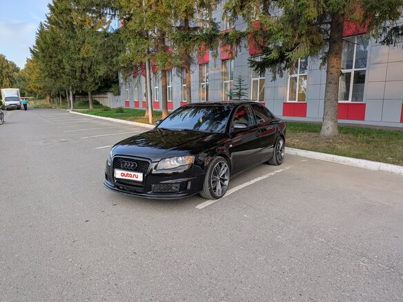 2007 Audi A4 III (B7), чёрный, 1120000 рублей - вид 6