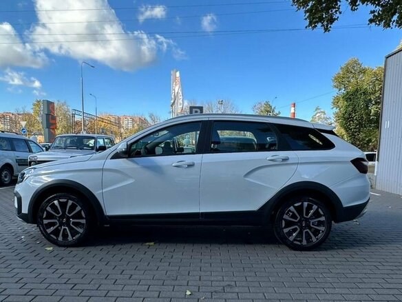 2026 Lada (ВАЗ) Vesta SW Cross I Рестайлинг (NG), белый - вид 11