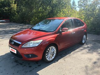 2008 Ford Focus II Рестайлинг, красный, 380000 рублей, вид 1