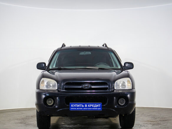 2008 Hyundai Santa Fe Classic Classic, чёрный - вид 1