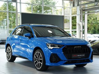 2023 Audi Q3 35 TDI II (F3), синий, 3350005 рублей, вид 2