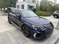 2022 Audi A3 Sportback 35 TFSI IV (8Y), фиолетовый, 2146099 рублей - вид 2