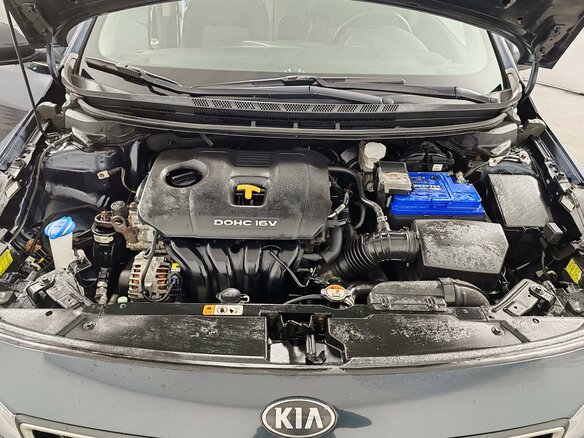 2017 Kia Cerato III Рестайлинг (Classic), синий, 1295000 рублей - вид 12