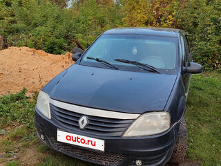 2012 Renault Logan I Рестайлинг, чёрный, 290000 рублей, вид 2