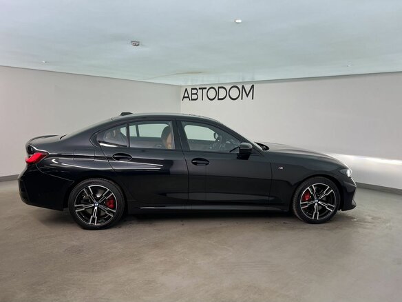 2026 BMW 3 серии 320d xDrive VII (G2x) Рестайлинг 2, чёрный - вид 4