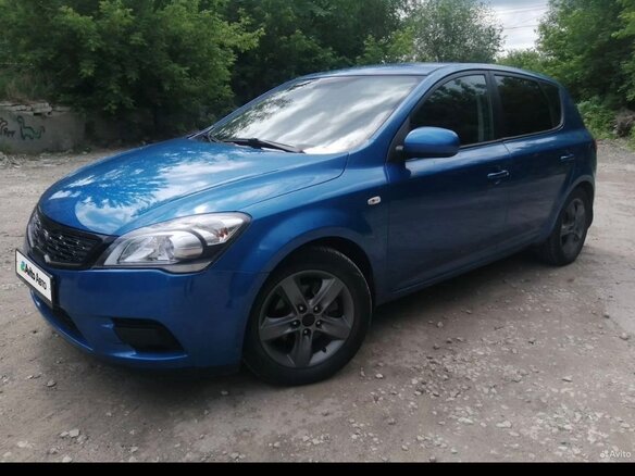 2011 Kia Ceed I Рестайлинг, синий, 600000 рублей - вид 5