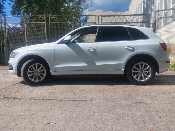 2014 Audi Q5 I (8R) Рестайлинг, белый, 2200000 рублей - вид 9