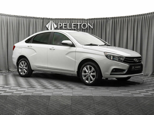 2019 Lada (ВАЗ) Vesta I, белый, 890000 рублей - вид 1