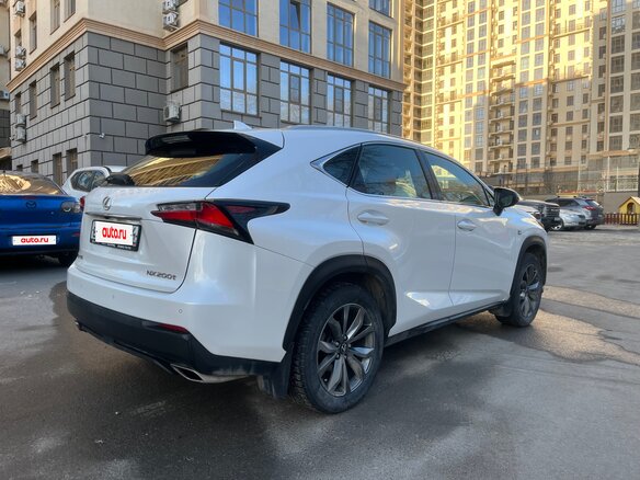 2015 Lexus NX 200t I, белый, 2900000 рублей - вид 3